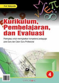 Image of Kurikulum, Pembelajaran, dan Evaluasi 4
